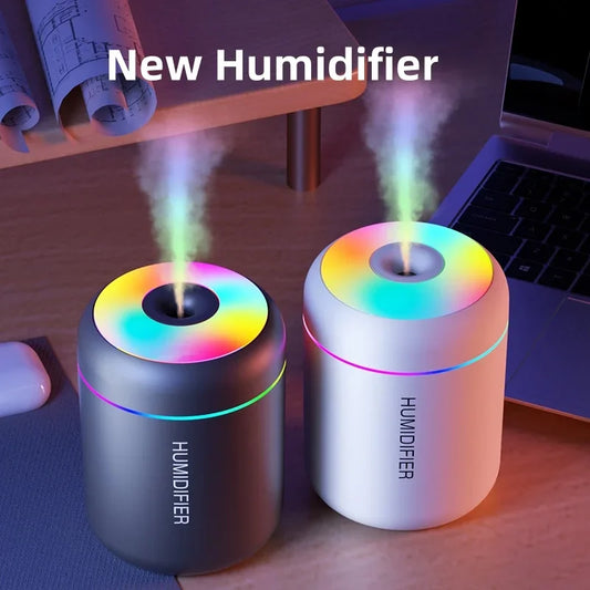 Compact Mini USB Air Humidifier & Aroma Diffuser