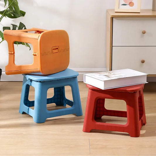 Portable and Foldable Plastic Stool – Lightweight and Durable