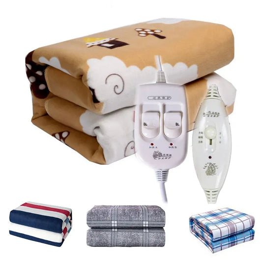 110-220V Electric Heated Blanket – Smart Control Thermal Blanket for Winter Comfort